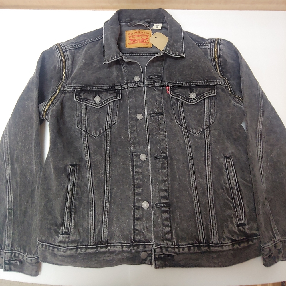 Levi's Men's Original Trucker Jacket - NWT Black